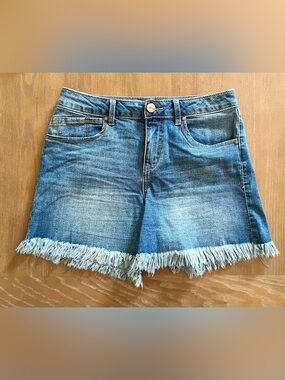 1822 Denim Blue Jean Shorts - Size 8